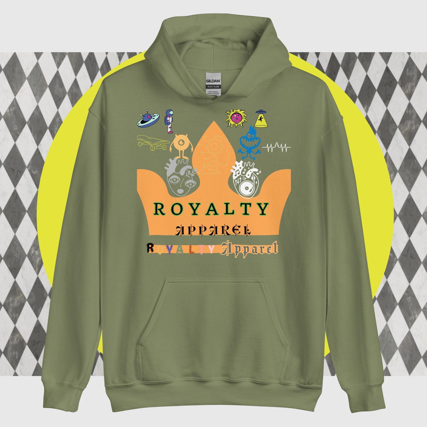 Unisex ROYALTY APPAREL FLEECE Hoodie