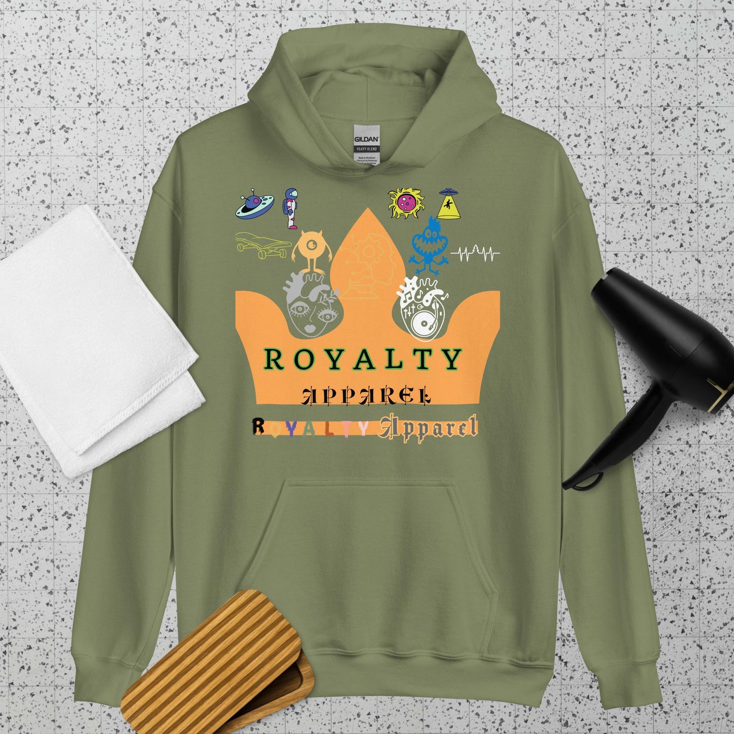 Y.E.S ROYALTY (Graffiti Hoodie)