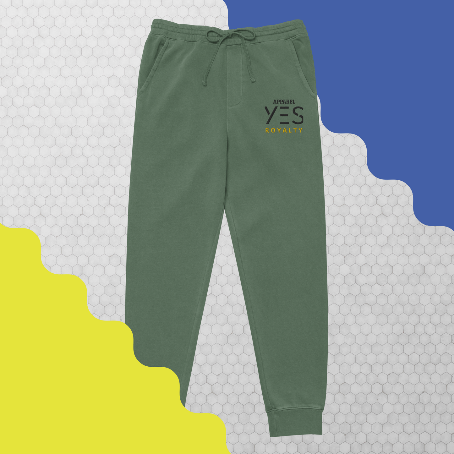 Unisex pigment-dyed Royalty Apparel Sweatpants