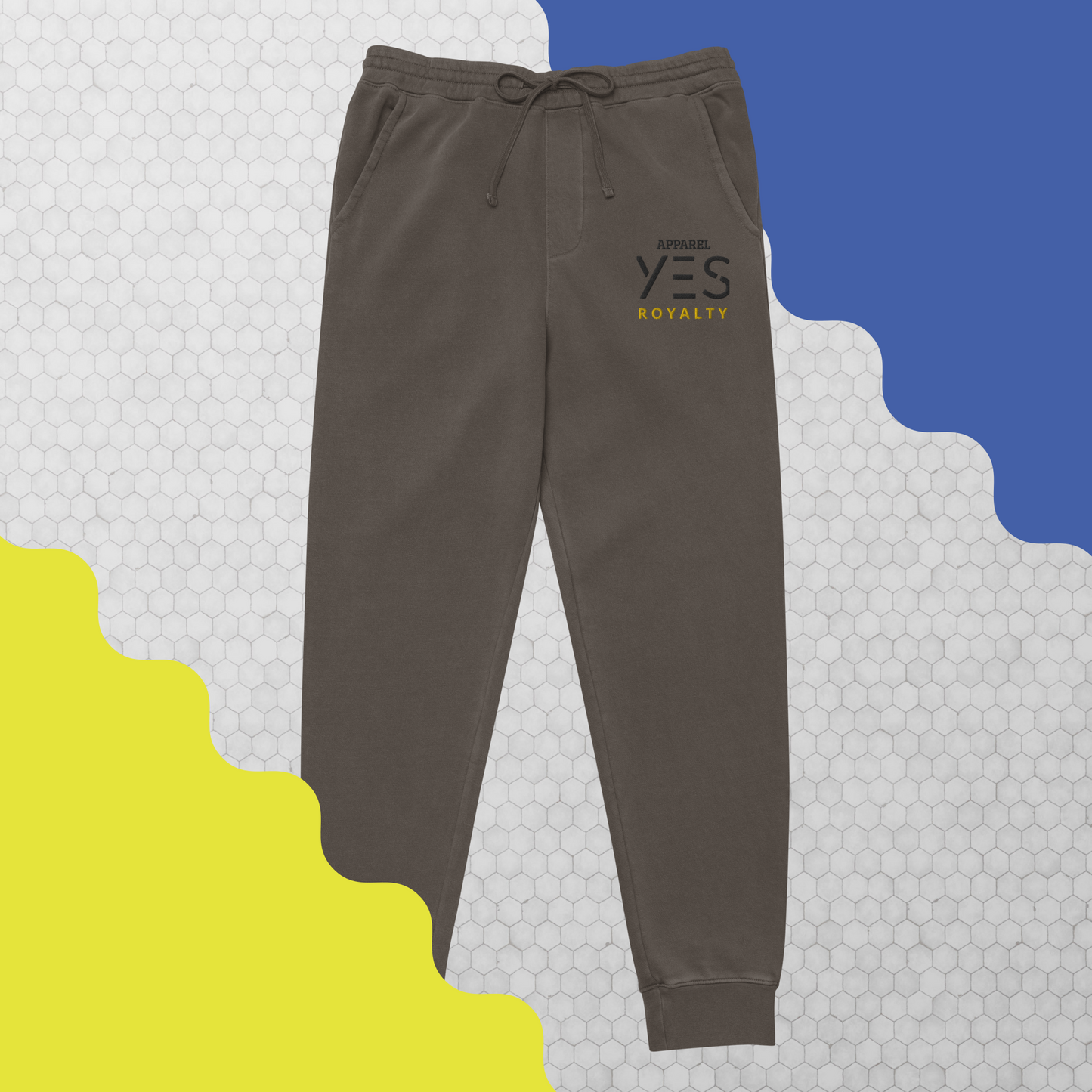 Unisex pigment-dyed Royalty Apparel Sweatpants