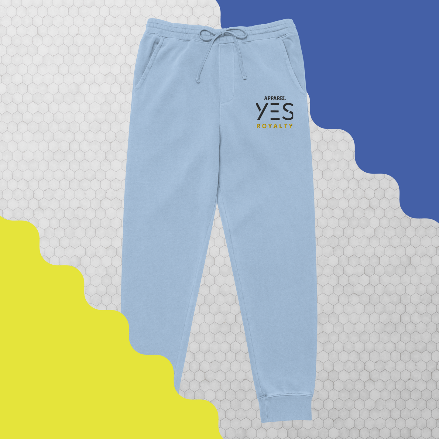 Unisex pigment-dyed Royalty Apparel Sweatpants