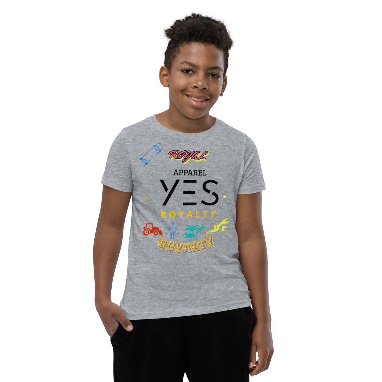 Youth Short Sleeve YES ROYALTY T-Shirt