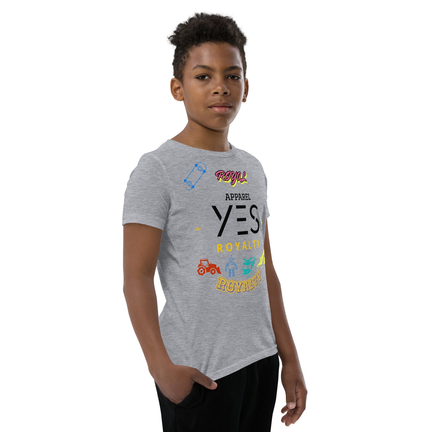 Youth Short Sleeve YES ROYALTY T-Shirt