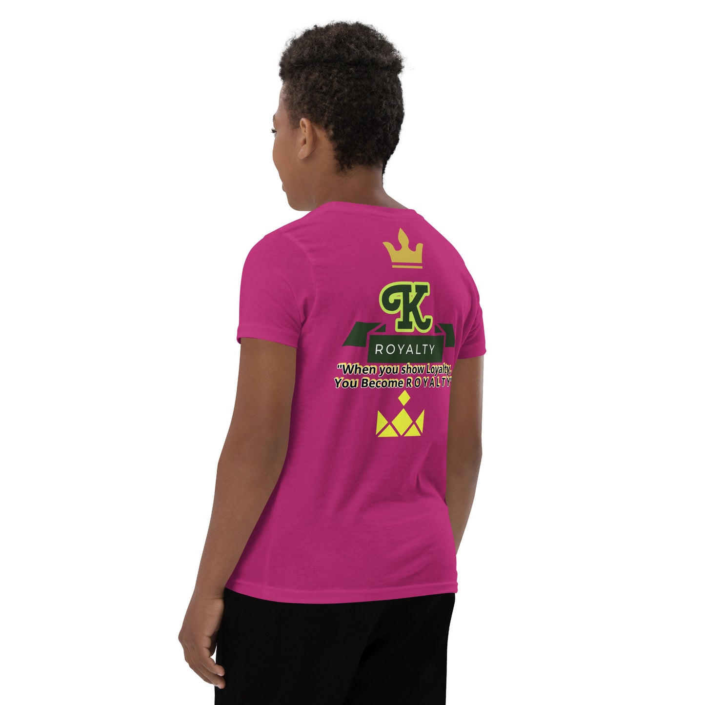 Youth Short Sleeve YES ROYALTY T-Shirt