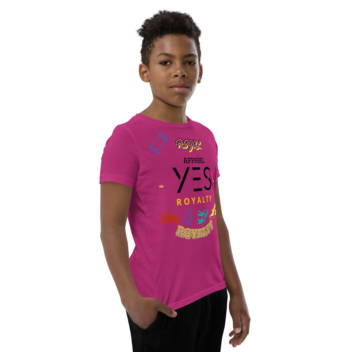 Youth Short Sleeve YES ROYALTY T-Shirt