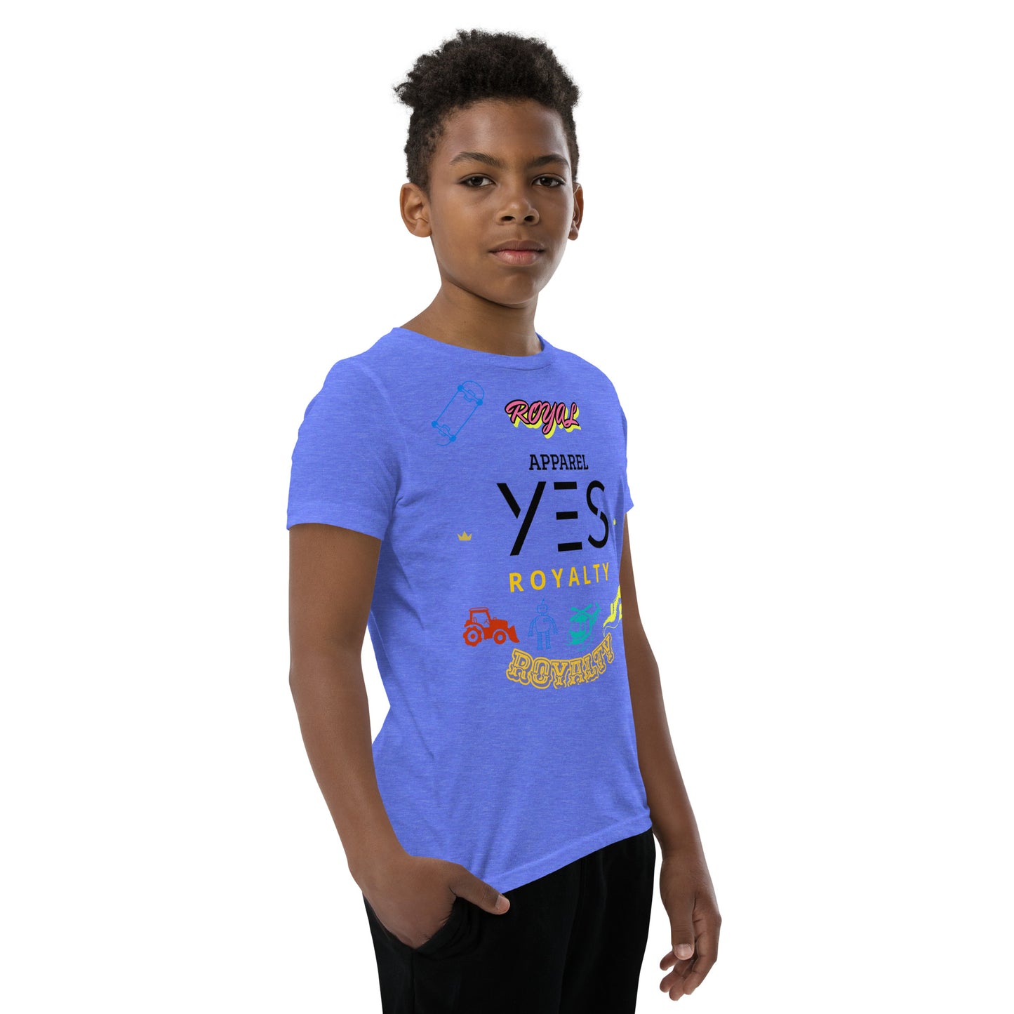 Youth Short Sleeve YES ROYALTY T-Shirt