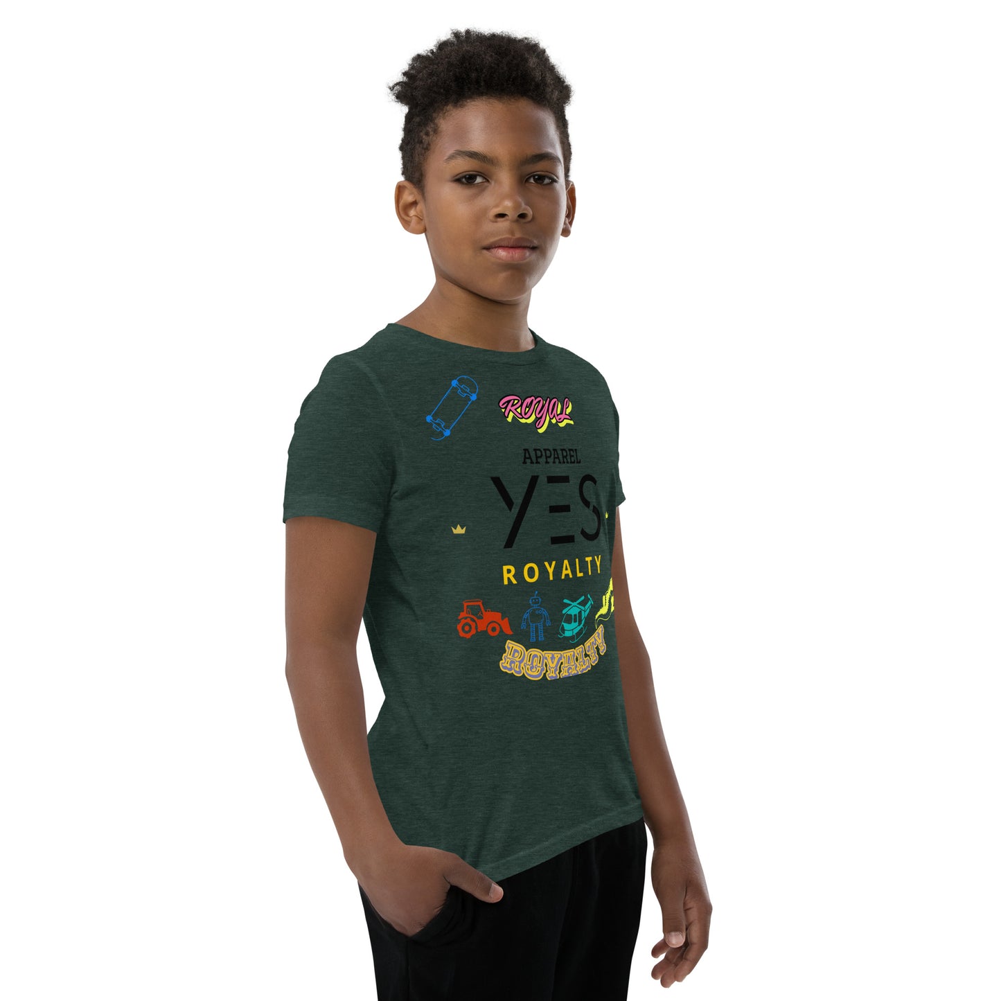 Youth Short Sleeve YES ROYALTY T-Shirt