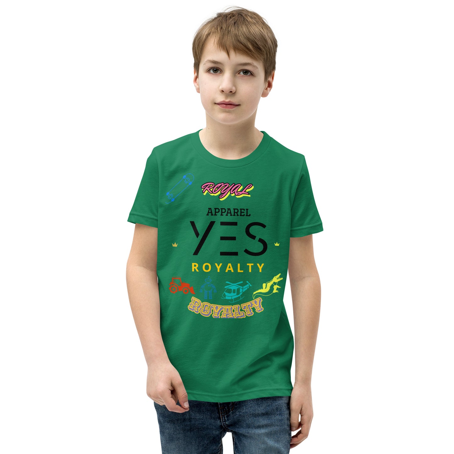 Youth Short Sleeve YES ROYALTY T-Shirt