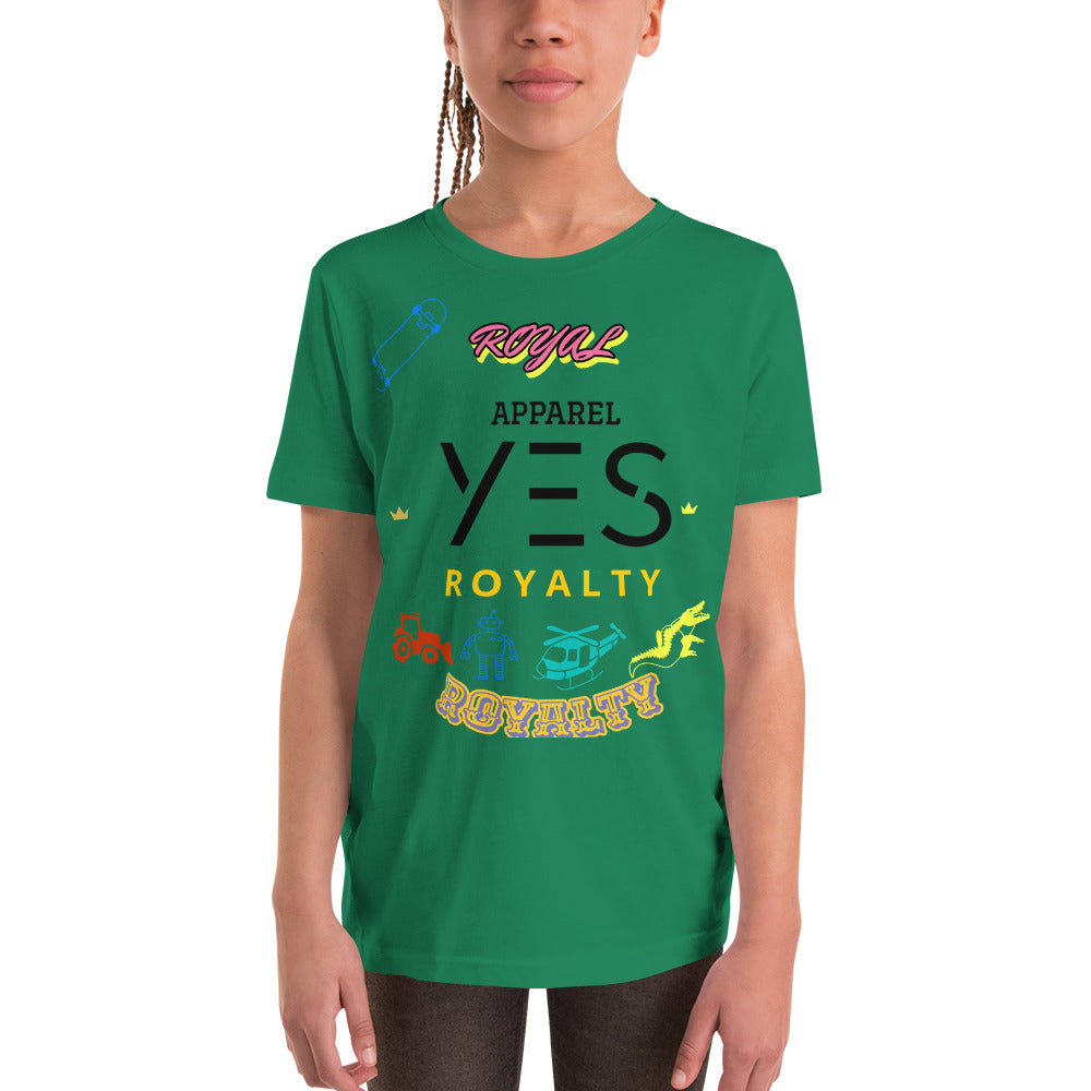 Youth Short Sleeve YES ROYALTY T-Shirt