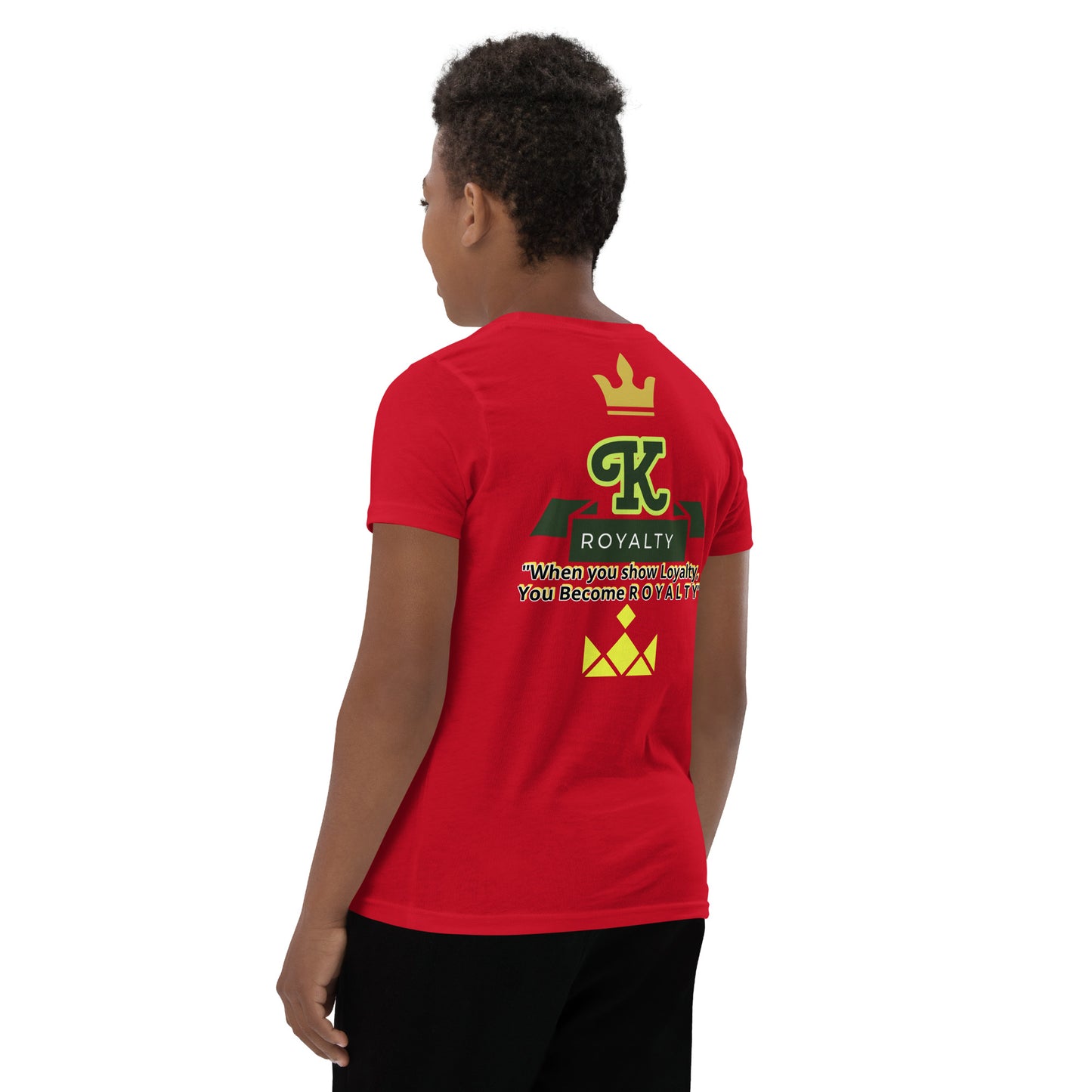 Youth Short Sleeve YES ROYALTY T-Shirt