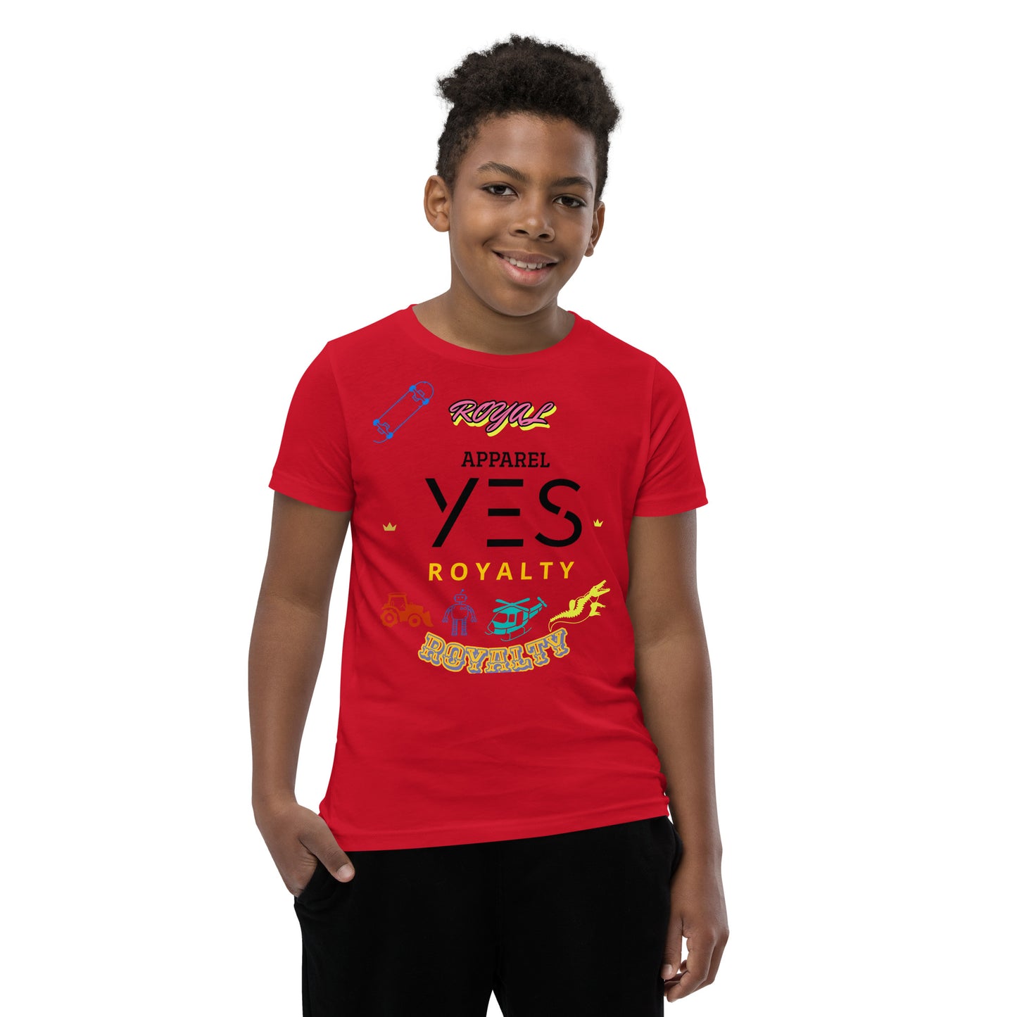 Youth Short Sleeve YES ROYALTY T-Shirt