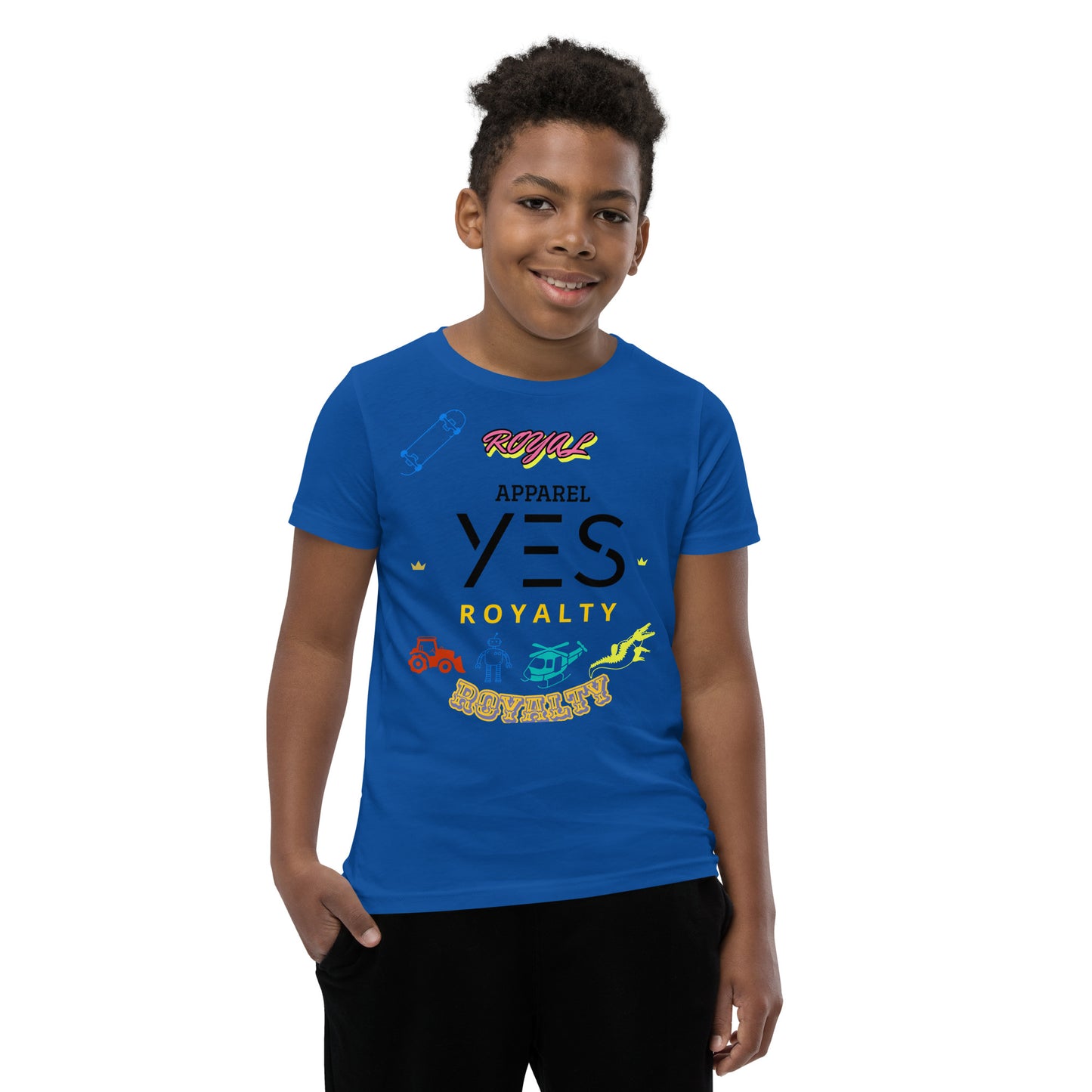 Youth Short Sleeve YES ROYALTY T-Shirt