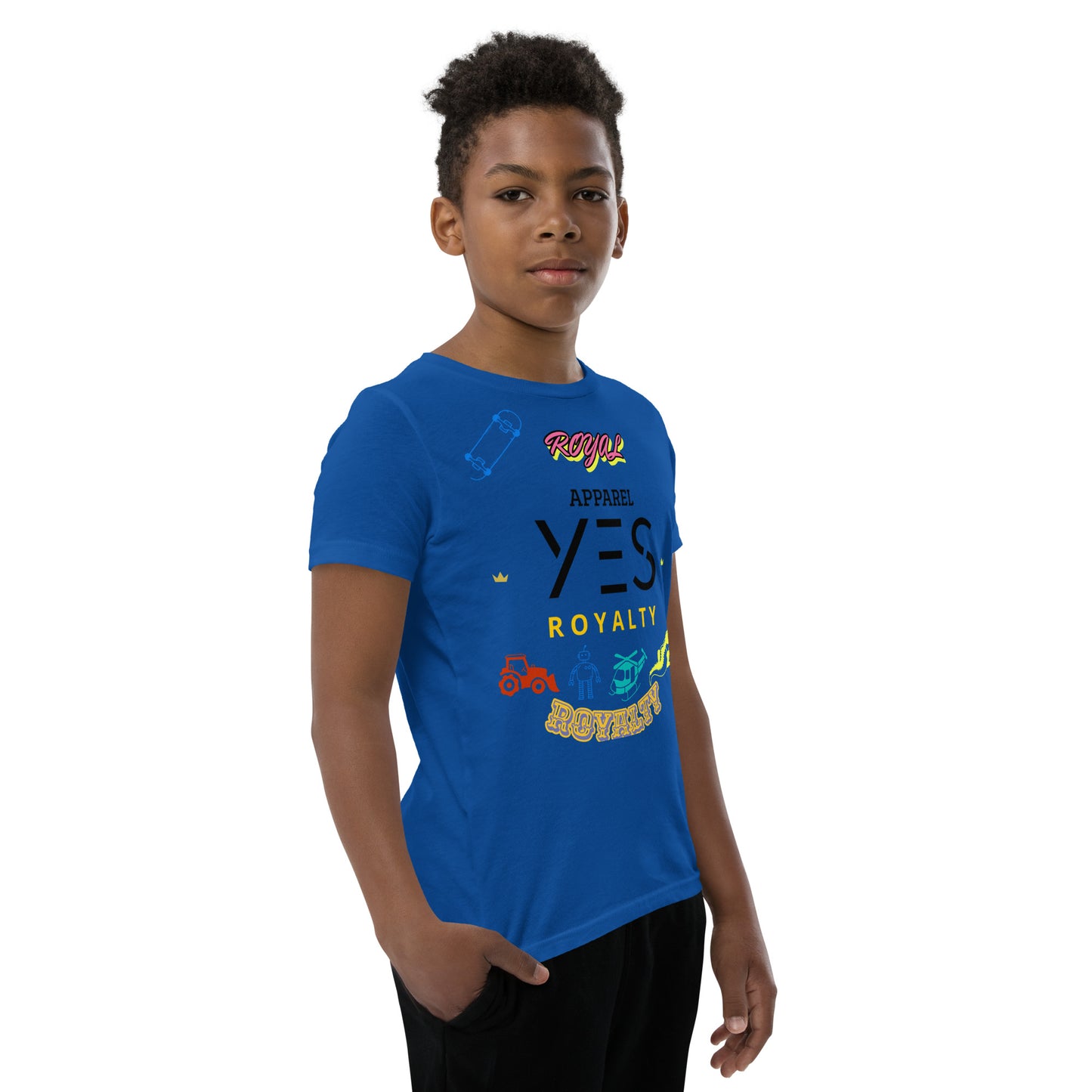 Youth Short Sleeve YES ROYALTY T-Shirt