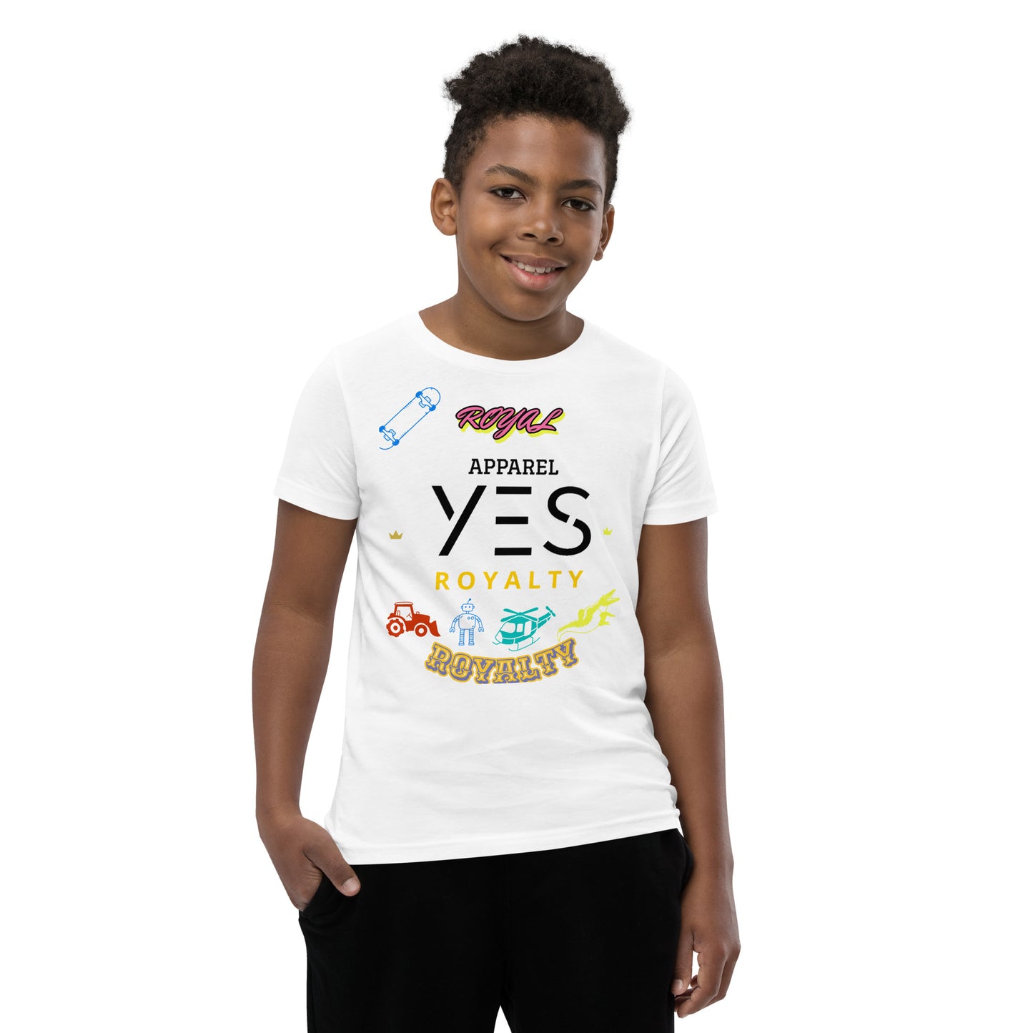 Youth Short Sleeve YES ROYALTY T-Shirt