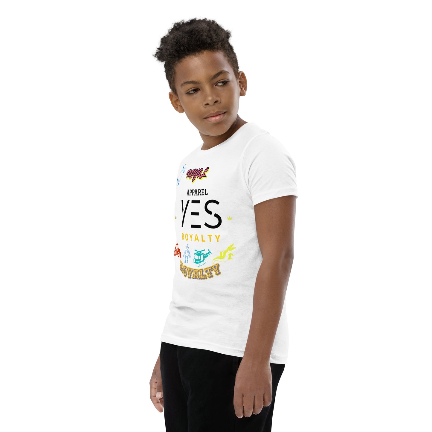 Youth Short Sleeve YES ROYALTY T-Shirt