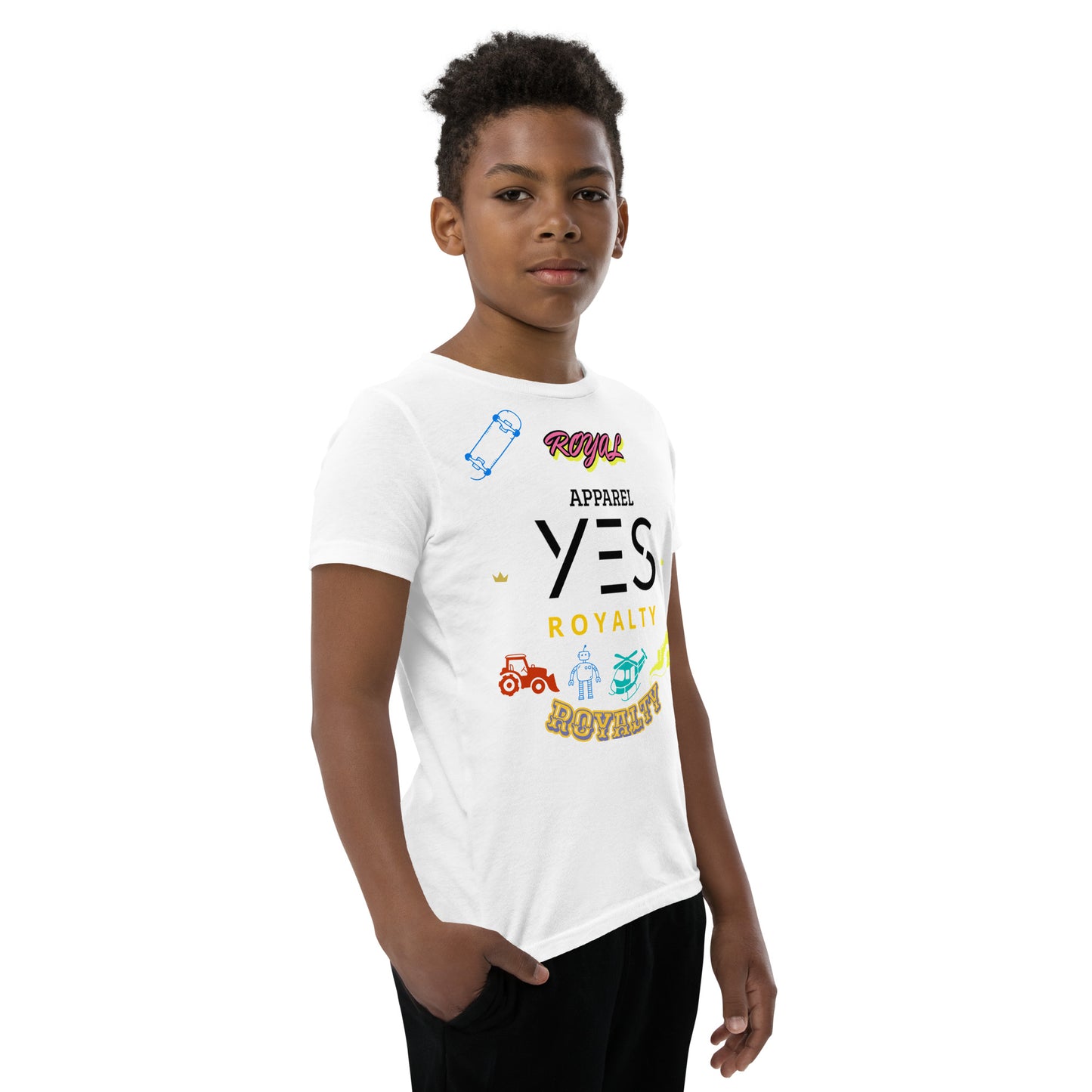 Youth Short Sleeve YES ROYALTY T-Shirt